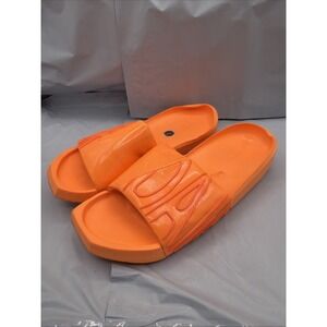 Jordan Nike Nola Bright Citrus Orange Slides Sandals CZ8027-800 Women's Size 9